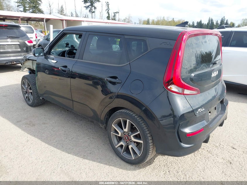 2022 Kia Soul VIN KNDJ63AU4N7151170 IAAI salvage auction — FRONT END, Salvage Title, sold $2,650 on 2026-07-22 (photo 3)