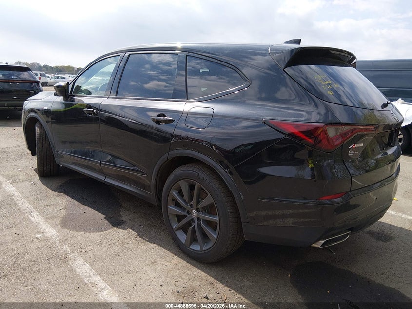 2026 Acura Mdx VIN 5J8YE1H06TL013354 IAAI salvage auction — THEFT, Salvage (New Jersey), sold $32,000 on 2026-07-30 (photo 3)