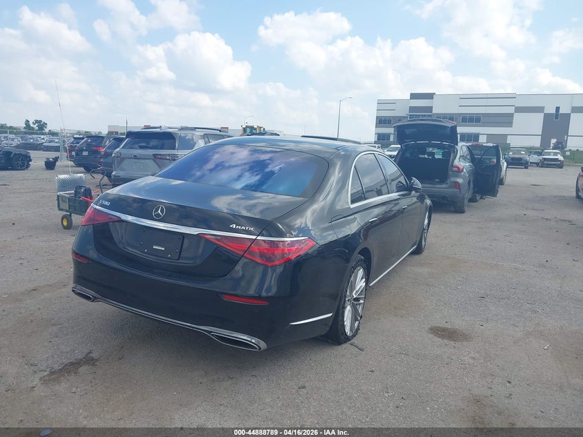 2021 Mercedes-benz S-klasse VIN W1K6G7GB5MA048315 IAAI salvage auction — LEFT FRONT, Original (Texas), sold $42,425 on 2026-07-06 (photo 4)