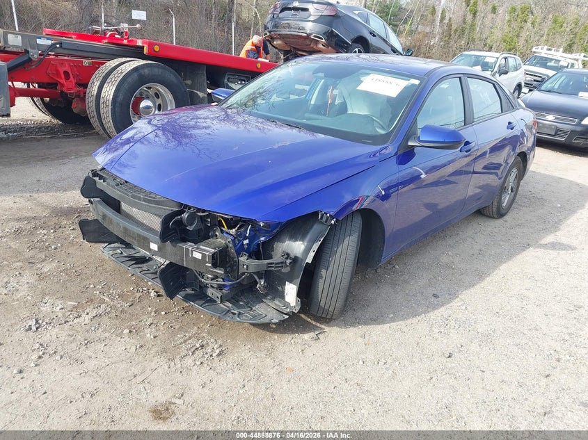 2024 Hyundai Elantra VIN KMHLL4DG2RU840804 IAAI salvage auction — FRONT END, Salvage (Rhode Island), sold $25 on 2026-07-28 (photo 2)