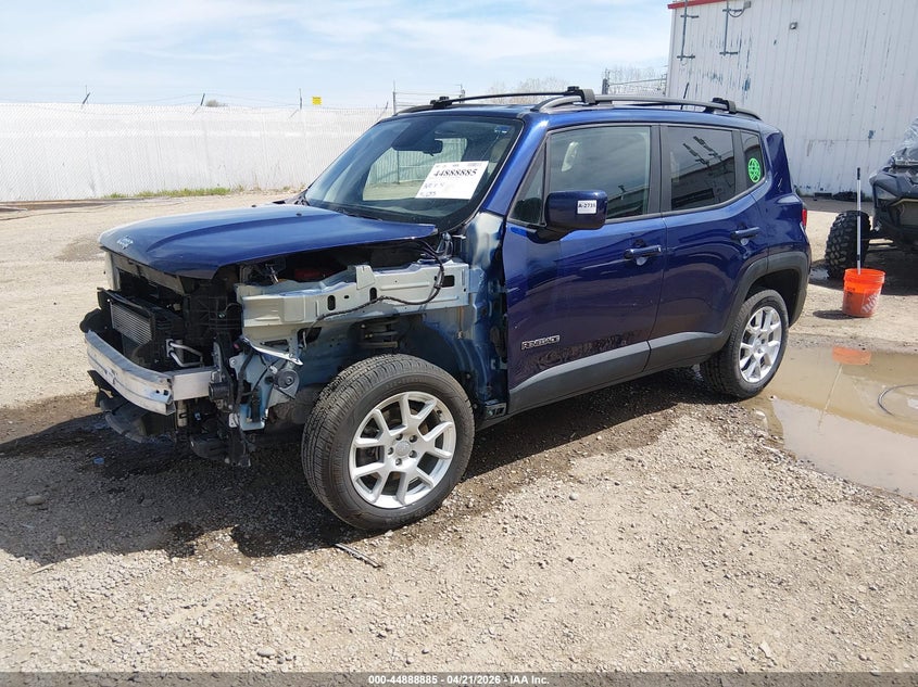 2019 Jeep Renegade VIN ZACNJBBB3KPK71013 IAAI salvage auction — FRONT END, Salvage Title, sold $800 on 2026-07-15 (photo 2)