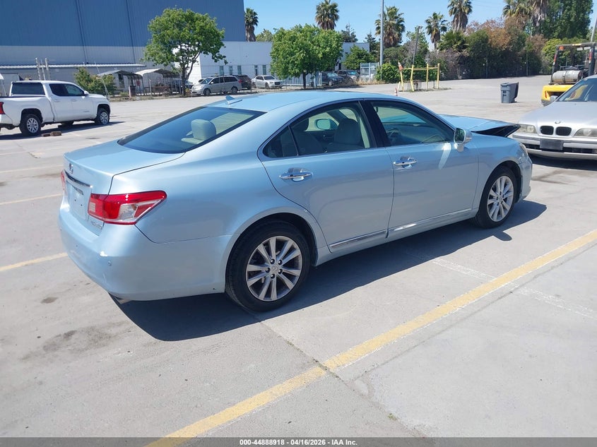 2012 Lexus ES VIN JTHBK1EG7C2487977 IAAI salvage auction — FRONT END, Salvage Title, sold $2,550 on 2026-07-13 (photo 4)