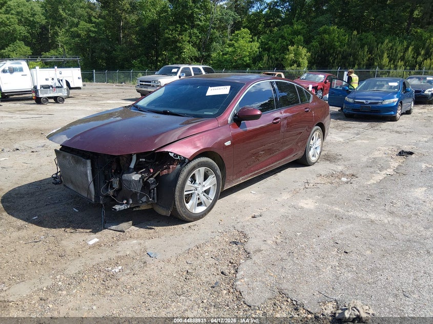 2018 Buick Regal VIN W04GL6SX1J1112198 IAAI salvage auction — FRONT END, Salvage Title, sold $25 on 2026-07-12 (photo 2)