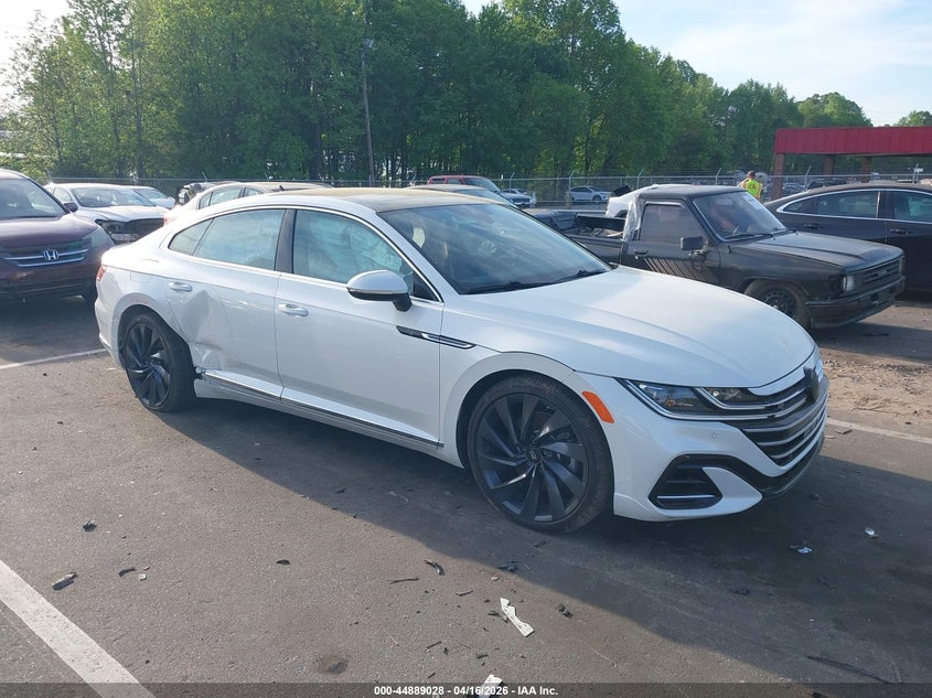 2023 Volkswagen Arteon VIN WVWAR7AN7PE014424 IAAI salvage auction — RIGHT SIDE, Wait Title, sold $13,775 on 2026-08-13 (photo 1)