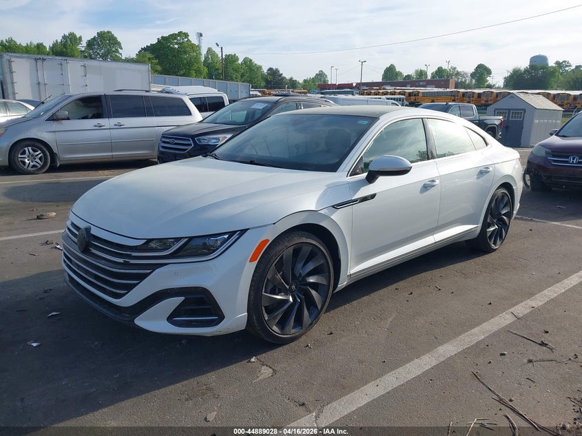2023 Volkswagen Arteon VIN WVWAR7AN7PE014424 IAAI salvage auction — RIGHT SIDE, Wait Title, sold $13,775 on 2026-08-13 (photo 2)