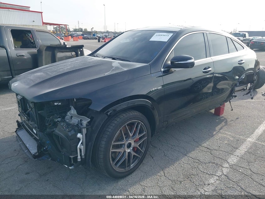 2025 Mercedes-benz Amg gle coupe VIN 4JGFD8KB2SB284214 IAAI salvage auction — FRONT & REAR, Salvage Title, sold $12,300 on 2026-07-30 (photo 2)