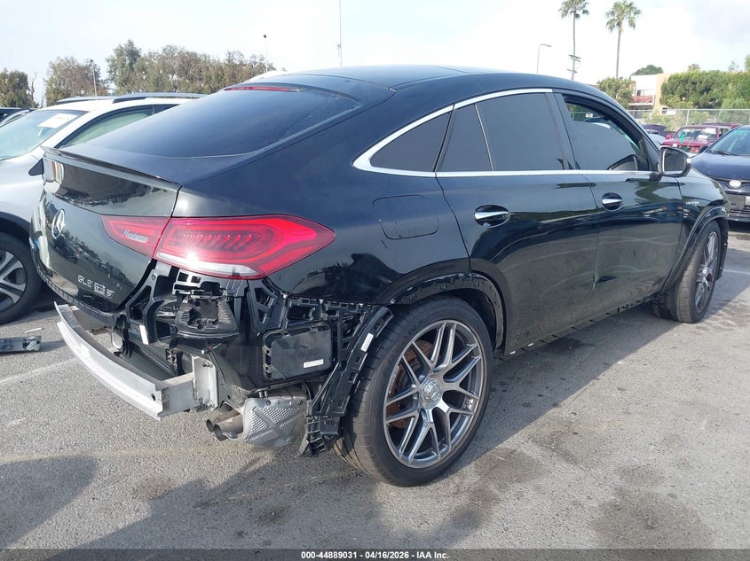 2025 Mercedes-benz Amg gle coupe VIN 4JGFD8KB2SB284214 IAAI salvage auction — FRONT & REAR, Salvage Title, sold $12,300 on 2026-07-30 (photo 4)