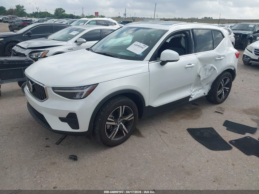 2025 Volvo Xc40 VIN YV4L12UJ3S2472867 IAAI salvage auction — LEFT SIDE, Original (Texas), sold $13,000 on 2026-07-15 (photo 2)