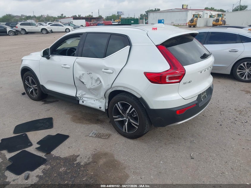 2025 Volvo Xc40 VIN YV4L12UJ3S2472867 IAAI salvage auction — LEFT SIDE, Original (Texas), sold $13,000 on 2026-07-15 (photo 3)