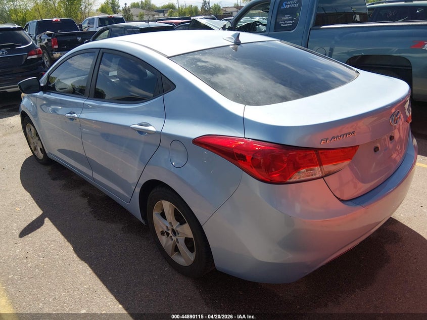 2012 Hyundai Elantra VIN KMHDH4AE0CU210912 IAAI salvage auction — ELECTRICAL, Nrc Lienholder Repossession Paperwork (Colorado), sold $850 on 2026-07-07 (photo 3)
