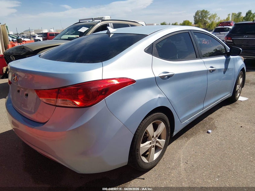 2012 Hyundai Elantra VIN KMHDH4AE0CU210912 IAAI salvage auction — ELECTRICAL, Nrc Lienholder Repossession Paperwork (Colorado), sold $850 on 2026-07-07 (photo 4)