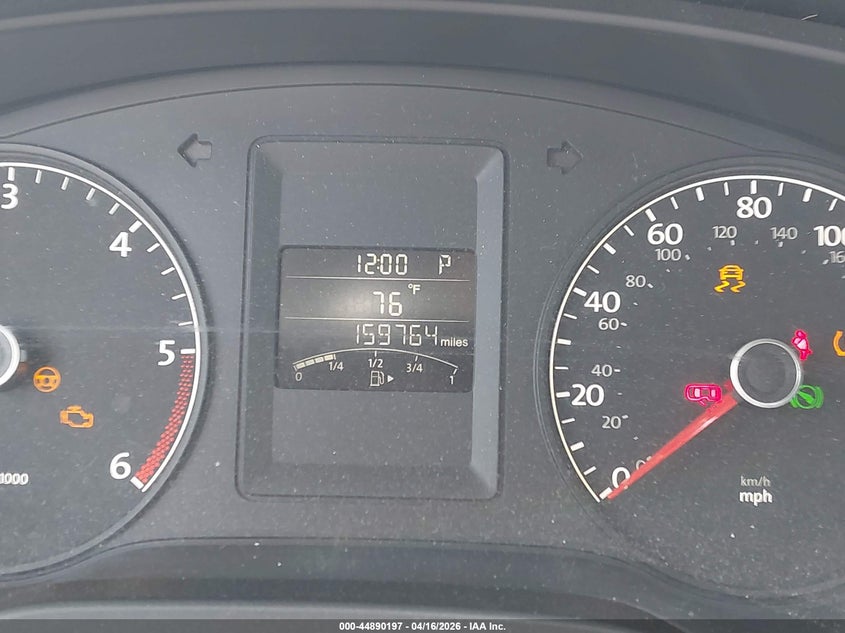 2011 Volkswagen Jetta VIN 3VWLL7AJ9BM101751 IAAI salvage auction — NORMAL WEAR, Clear - Dealer Only (California), sold $850 on 2026-07-09 (photo 7)