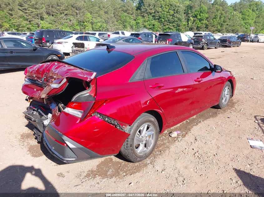 2024 Hyundai Elantra VIN KMHLL4DG3RU721403 IAAI salvage auction — REAR END, Salvage (Alabama), sold $4,500 on 2026-07-08 (photo 4)