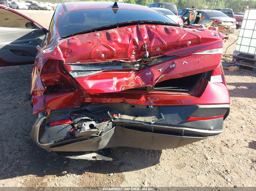 2024 Hyundai Elantra VIN KMHLL4DG3RU721403 IAAI salvage auction — REAR END, Salvage (Alabama), sold $4,500 on 2026-07-08 (photo 6)
