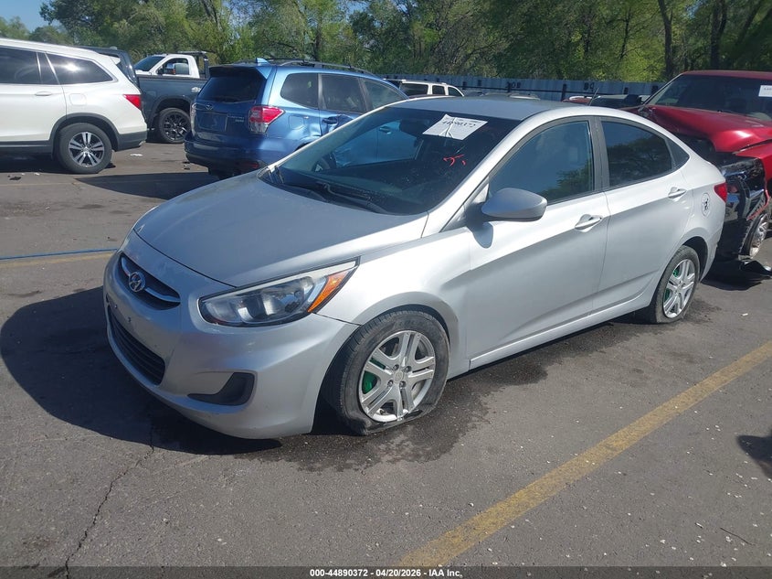 2017 Hyundai Accent VIN KMHCT4AE7HU273426 IAAI salvage auction — RIGHT SIDE, Salvage (Utah), sold $550 on 2026-07-30 (photo 2)