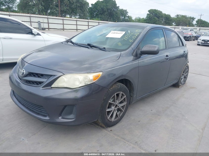 2011 Toyota Corolla VIN JTDBU4EEXB9152441 IAAI salvage auction — REAR END, Salvage (Texas), sold $725 on 2026-07-07 (photo 2)
