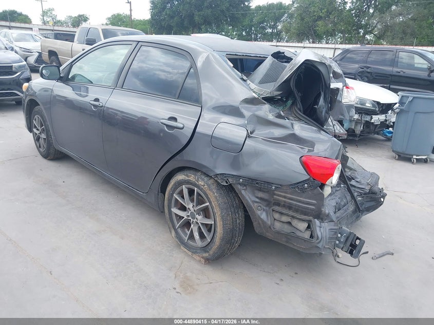 2011 Toyota Corolla VIN JTDBU4EEXB9152441 IAAI salvage auction — REAR END, Salvage (Texas), sold $725 on 2026-07-07 (photo 3)