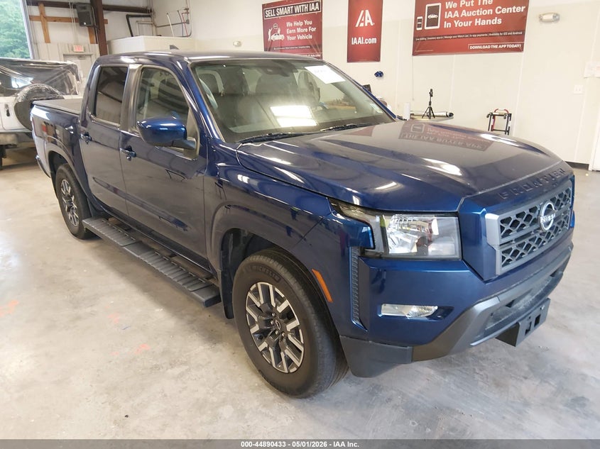 2022 Nissan Navara (frontier) VIN 1N6ED1EJXNN693247 IAAI salvage auction — THEFT, Salvage (Louisiana), sold $15,000 on 2026-07-29 (photo 1)