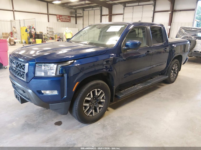 2022 Nissan Navara (frontier) VIN 1N6ED1EJXNN693247 IAAI salvage auction — THEFT, Salvage (Louisiana), sold $15,000 on 2026-07-29 (photo 2)