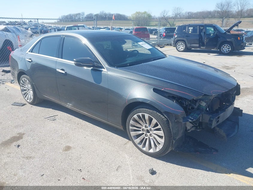 2016 Cadillac Cts VIN 1G6AY5SS3G0190463 IAAI salvage auction — FRONT END, Wait Title, sold $575 on 2026-07-28 (photo 1)