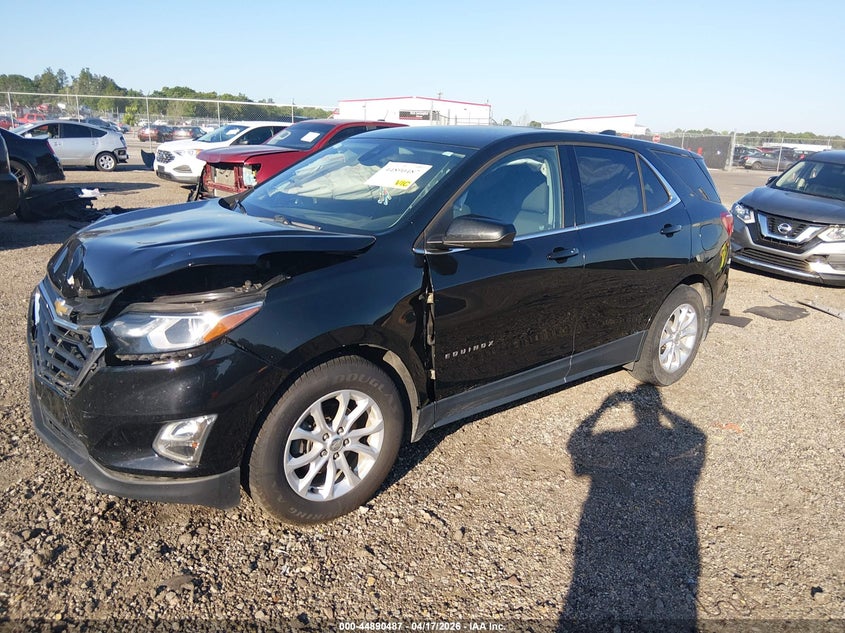 2020 Chevrolet Equinox VIN 3GNAXJEV1LL257354 IAAI salvage auction — FRONT END, Salvage (South Carolina), sold $2,750 on 2026-07-18 (photo 2)