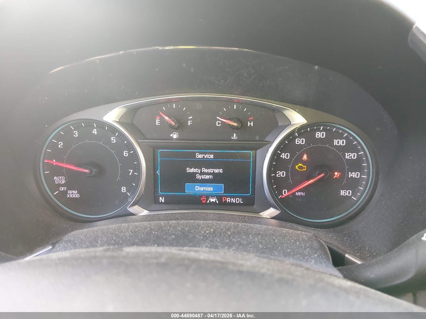 2020 Chevrolet Equinox VIN 3GNAXJEV1LL257354 IAAI salvage auction — FRONT END, Salvage (South Carolina), sold $2,750 on 2026-07-18 (photo 7)