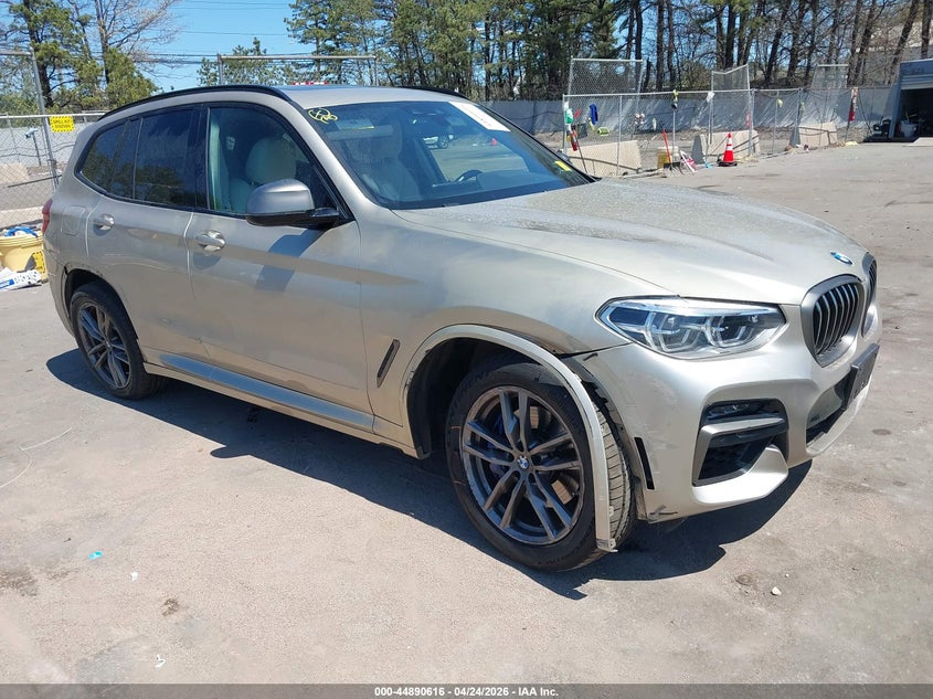 2021 BMW X3 VIN 5UXTY9C06M9F98488 IAAI salvage auction — RIGHT SIDE, Wait Title, sold $14,875 on 2026-07-07 (photo 1)