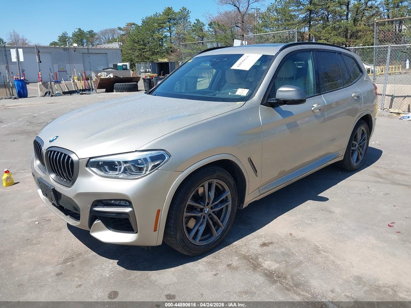 2021 BMW X3 VIN 5UXTY9C06M9F98488 IAAI salvage auction — RIGHT SIDE, Wait Title, sold $14,875 on 2026-07-07 (photo 2)
