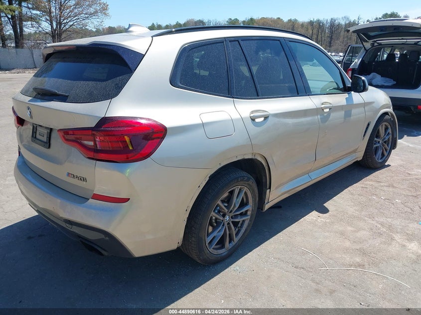 2021 BMW X3 VIN 5UXTY9C06M9F98488 IAAI salvage auction — RIGHT SIDE, Wait Title, sold $14,875 on 2026-07-07 (photo 4)