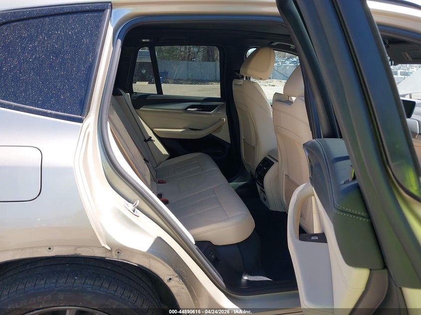 2021 BMW X3 VIN 5UXTY9C06M9F98488 IAAI salvage auction — RIGHT SIDE, Wait Title, sold $14,875 on 2026-07-07 (photo 8)