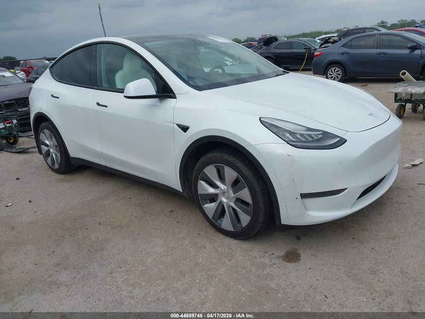 2023 Tesla Model y VIN 7SAYGDEE6PA094956 IAAI salvage auction — LEFT SIDE, Salvage Title, sold $12,550 on 2026-07-23 (photo 1)