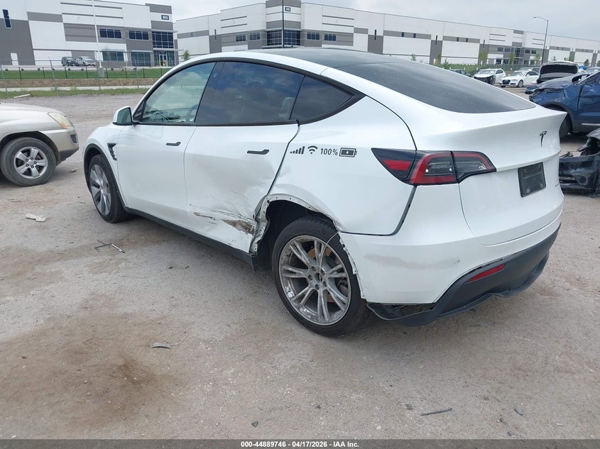 2023 Tesla Model y VIN 7SAYGDEE6PA094956 IAAI salvage auction — LEFT SIDE, Salvage Title, sold $12,550 on 2026-07-23 (photo 3)