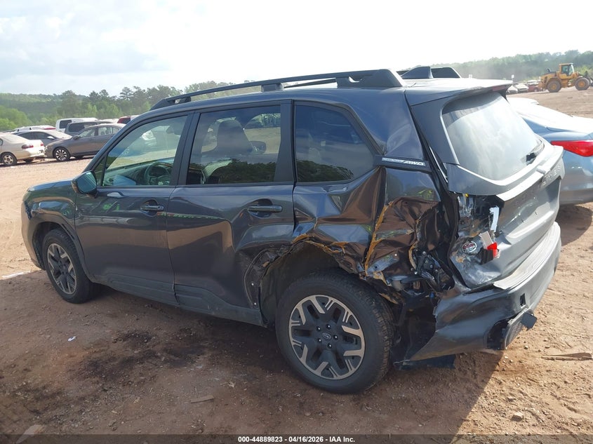 2025 Subaru Forester VIN JF2SLDDCXSH567687 IAAI salvage auction — LEFT REAR, Salvage Title, sold $4,000 on 2026-07-22 (photo 6)