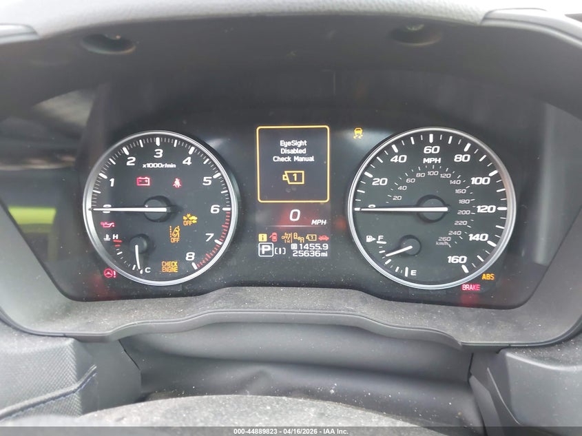 2025 Subaru Forester VIN JF2SLDDCXSH567687 IAAI salvage auction — LEFT REAR, Salvage Title, sold $4,000 on 2026-07-22 (photo 7)