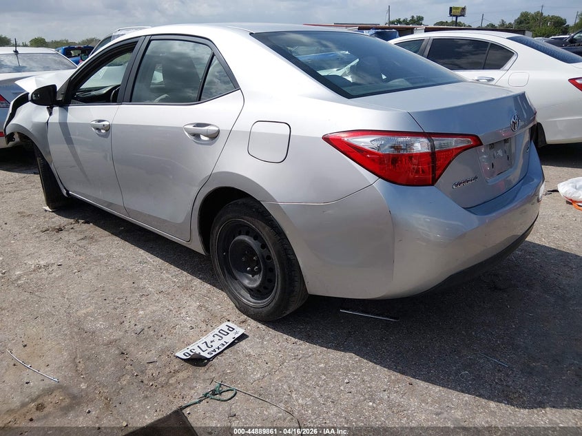 2015 Toyota Corolla VIN 5YFBURHE9FP238011 IAAI salvage auction — FRONT END, Salvage (Texas), sold $925 on 2026-07-15 (photo 3)