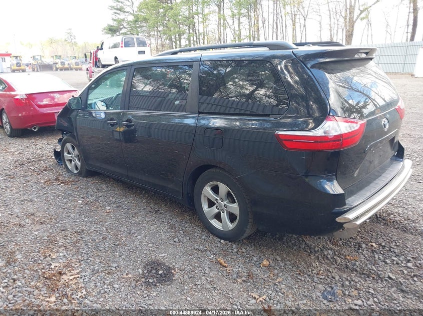 2017 Toyota Sienna VIN 5TDKZ3DC9HS862565 IAAI salvage auction — FRONT END, Salvage (New Jersey), sold $3,825 on 2026-07-15 (photo 3)