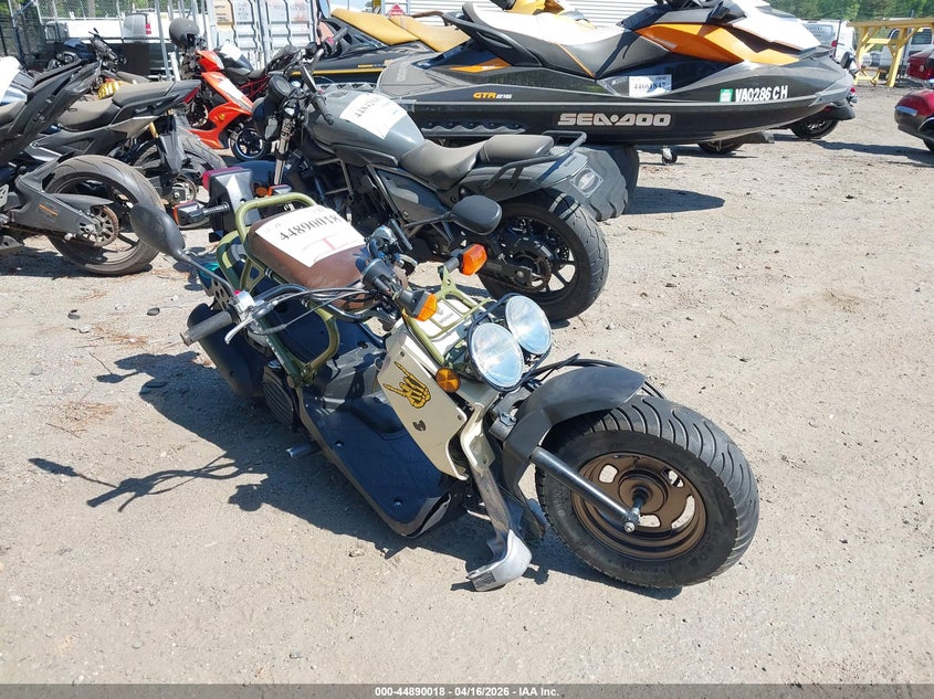 2024 Honda Ruckus VIN JH2AF5813RK203342 IAAI salvage auction — ENGINE DAMAGE, Clear (Virginia), sold $25 on 2026-07-09 (photo 1)