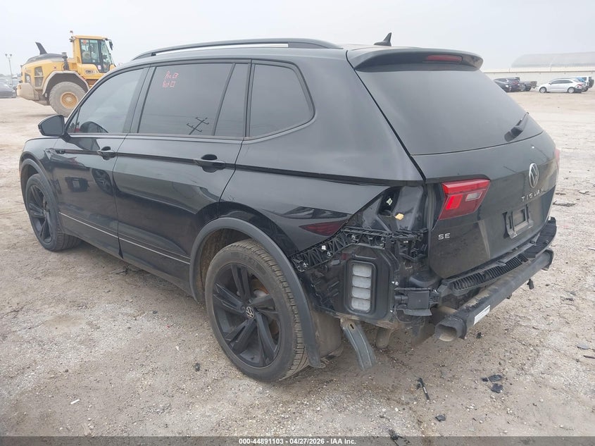 2024 Volkswagen Tiguan VIN 3VVCB7AX9RM100086 IAAI salvage auction — RIGHT REAR, Original (Texas), sold $7,300 on 2026-07-29 (photo 3)