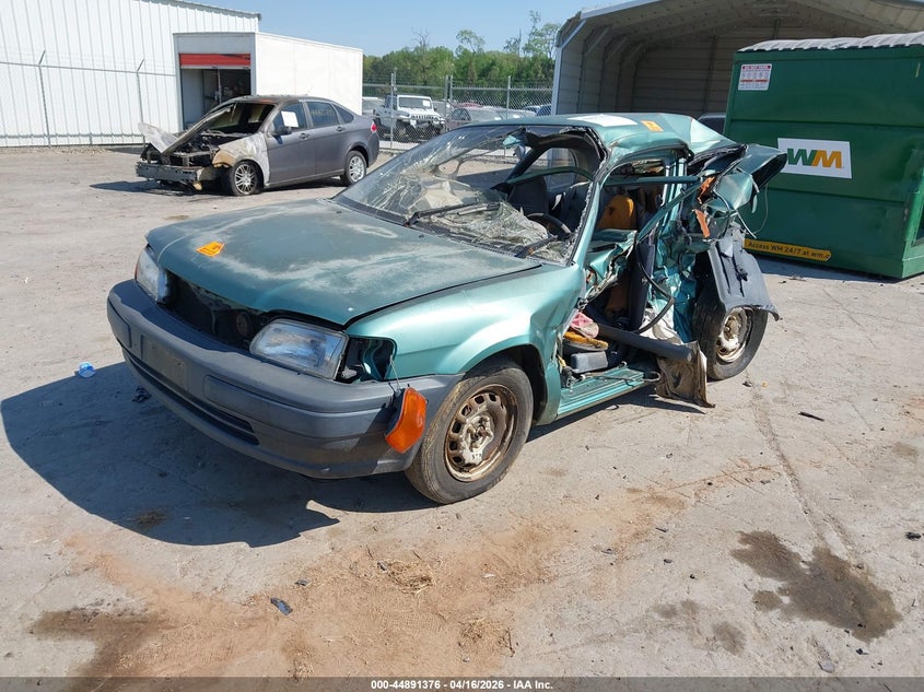 1995 Toyota Tercel VIN JT2EL55D8S0004640 IAAI salvage auction — ALL OVER, Clear (Virginia), sold $175 on 2026-07-31 (photo 2)