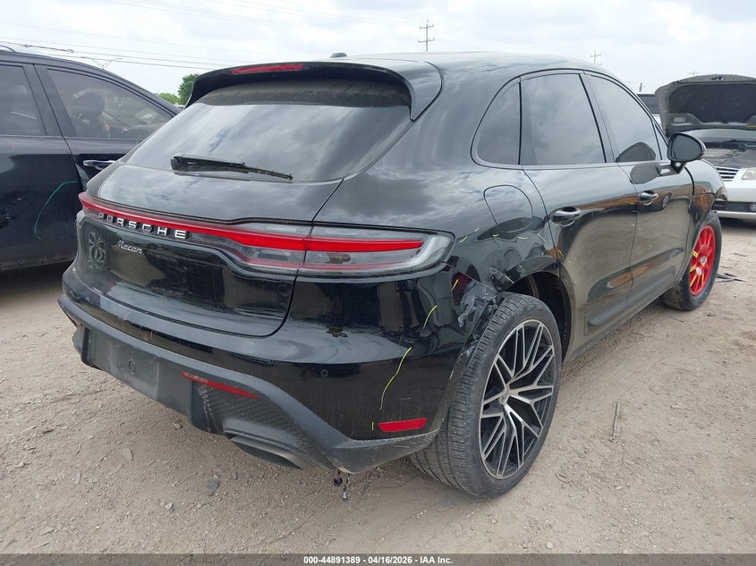 2023 Porsche Macan VIN WP1AA2A54PLB21399 IAAI salvage auction — SIDE, Original (Texas), sold $20,900 on 2026-07-08 (photo 4)