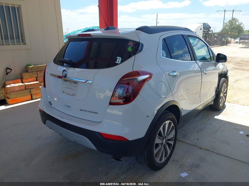 2019 Buick Encore VIN KL4CJASB4KB719302 IAAI salvage auction — RIGHT FRONT, Rebuildable (Florida), sold $875 on 2026-07-28 (photo 4)