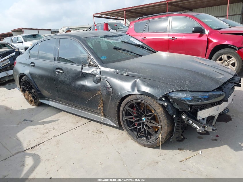 2024 BMW M3 VIN WBS43AY04RFR67054 IAAI salvage auction — Front End, Salvage (Texas), sold $22,800 on 2026-06-09 (photo 1)