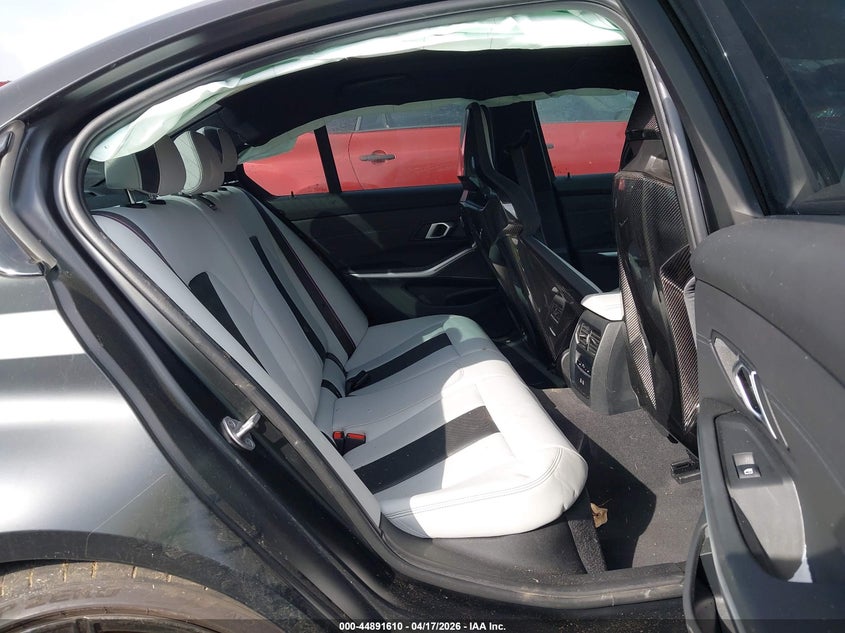 2024 BMW M3 VIN WBS43AY04RFR67054 IAAI salvage auction — Front End, Salvage (Texas), sold $22,800 on 2026-06-09 (photo 8)