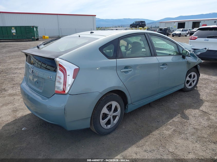 2012 Toyota Prius VIN JTDKN3DUXC1539104 IAAI salvage auction — FRONT END, Bill Of Sale (Washington), sold $275 on 2026-07-14 (photo 4)