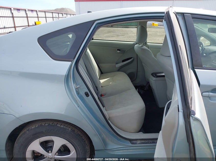 2012 Toyota Prius VIN JTDKN3DUXC1539104 IAAI salvage auction — FRONT END, Bill Of Sale (Washington), sold $275 on 2026-07-14 (photo 8)