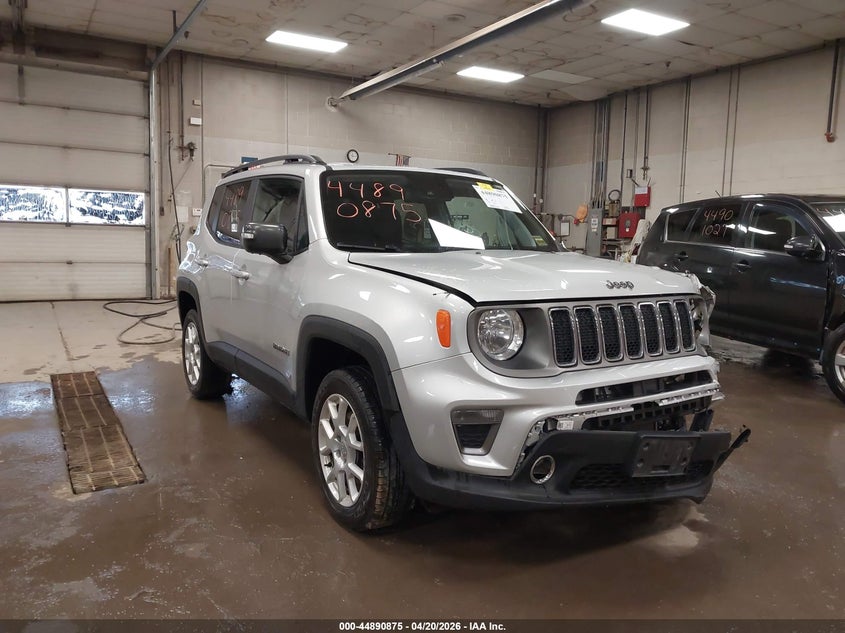 2021 Jeep Renegade VIN ZACNJDD19MPM34346 IAAI salvage auction — FRONT END, Salvage (Maine), sold $3,125 on 2026-07-20 (photo 1)