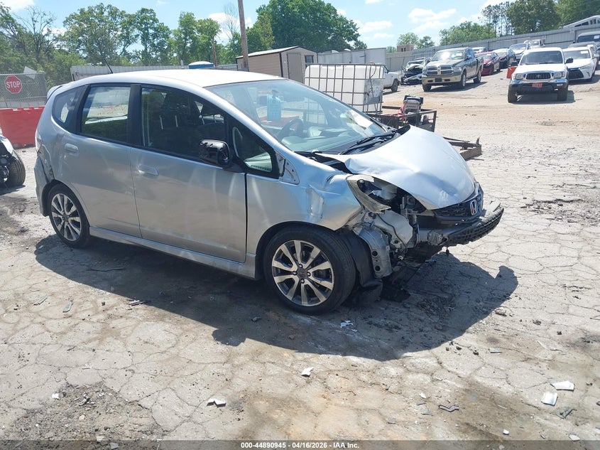 2012 Honda Fit VIN JHMGE8H54CC033227 IAAI salvage auction — FRONT END, Salvage Title, sold $725 on 2026-07-15 (photo 1)