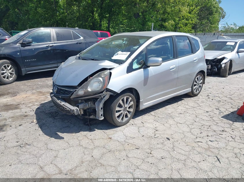 2012 Honda Fit VIN JHMGE8H54CC033227 IAAI salvage auction — FRONT END, Salvage Title, sold $725 on 2026-07-15 (photo 2)