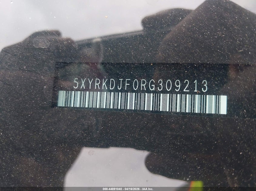 2024 Kia Sorento VIN 5XYRKDJF0RG309213 IAAI salvage auction — SIDE, Salvage Title, sold $19,700 on 2026-07-16 (photo 9)