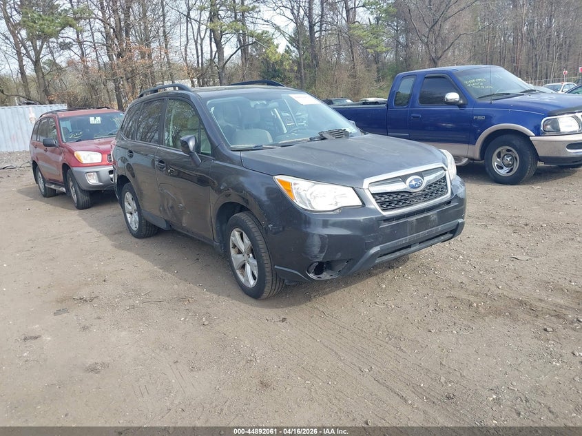 2016 Subaru Forester VIN JF2SJADC4GH540089 IAAI salvage auction — NORMAL WEAR, Salvage Title, sold $925 on 2026-07-21 (photo 1)
